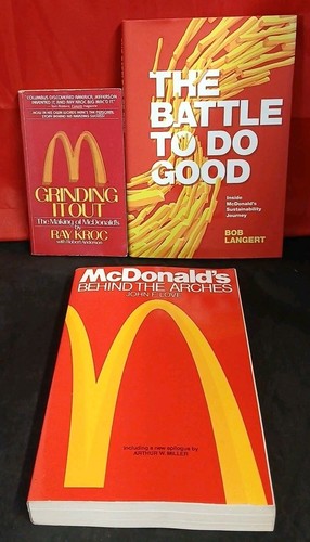 Mcdonald three book set - mcdonald's,