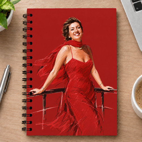 Jane mcdonald notebook notepad - notebook,
